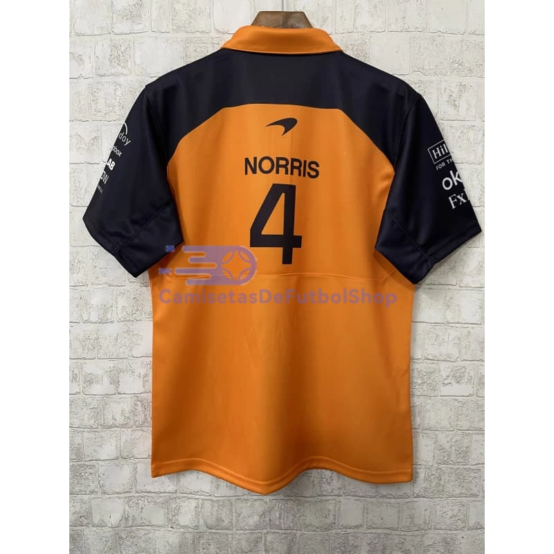 Polo McLaren F1 Naranja/Negro 2025 Lando Norris #4