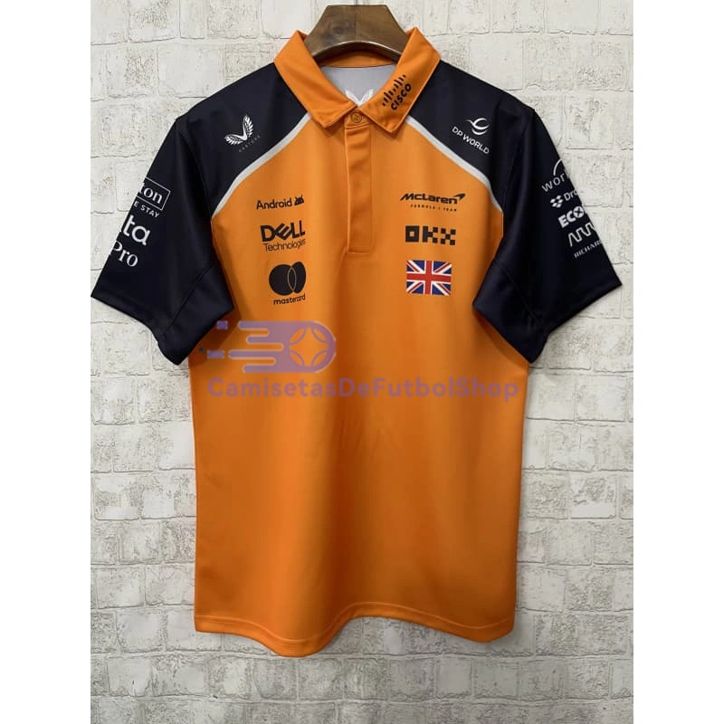 Polo McLaren F1 Naranja/Negro 2025 Lando Norris #4