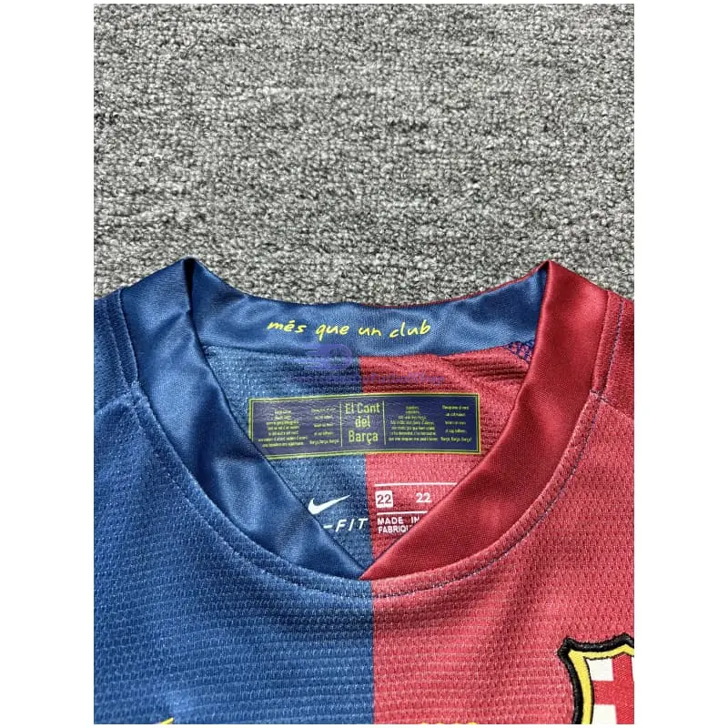 Camiseta Barcelona 2008/09 Niño 1ª Equipación Retro Niño Kit ML