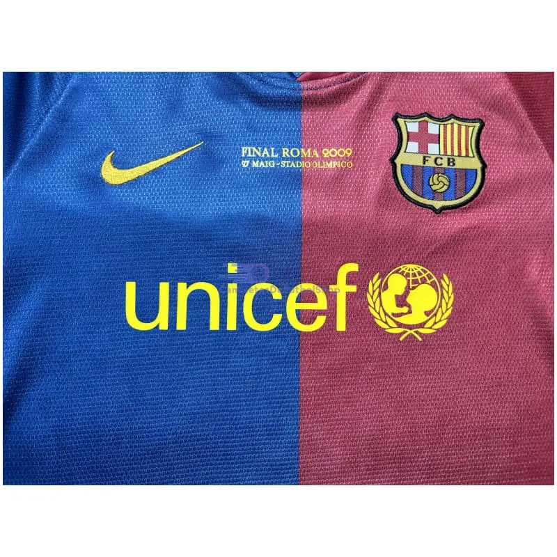 Camiseta Barcelona 2008/09 Niño 1ª Equipación Retro Niño Kit ML
