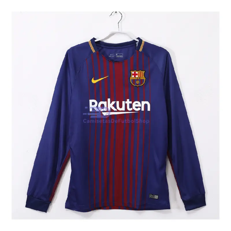 Camiseta Barcelona 2017/18 1ª Equipación Retro ML