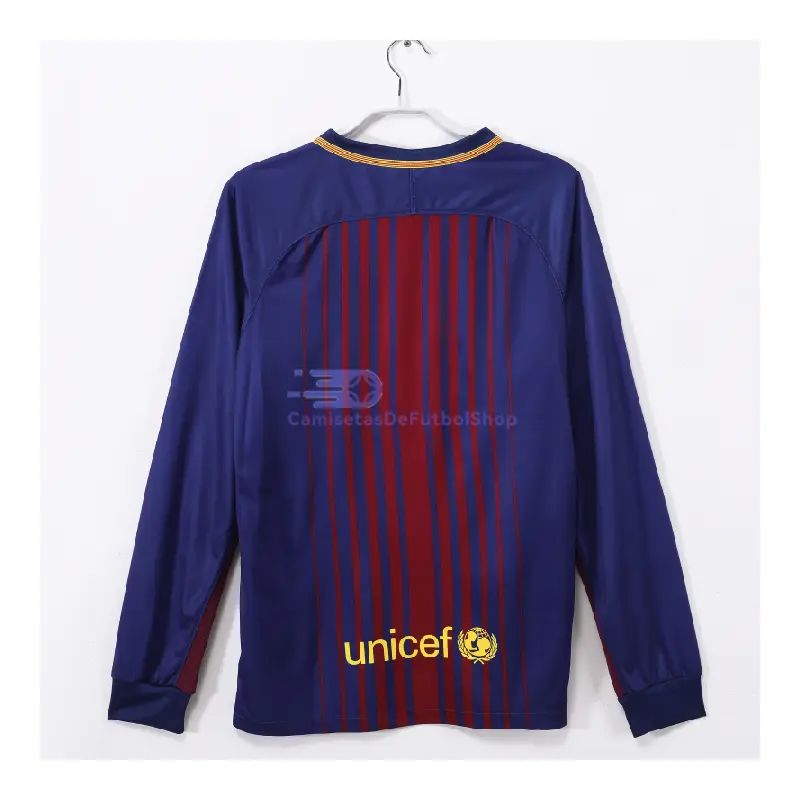 Camiseta Barcelona 2017/18 1ª Equipación Retro ML