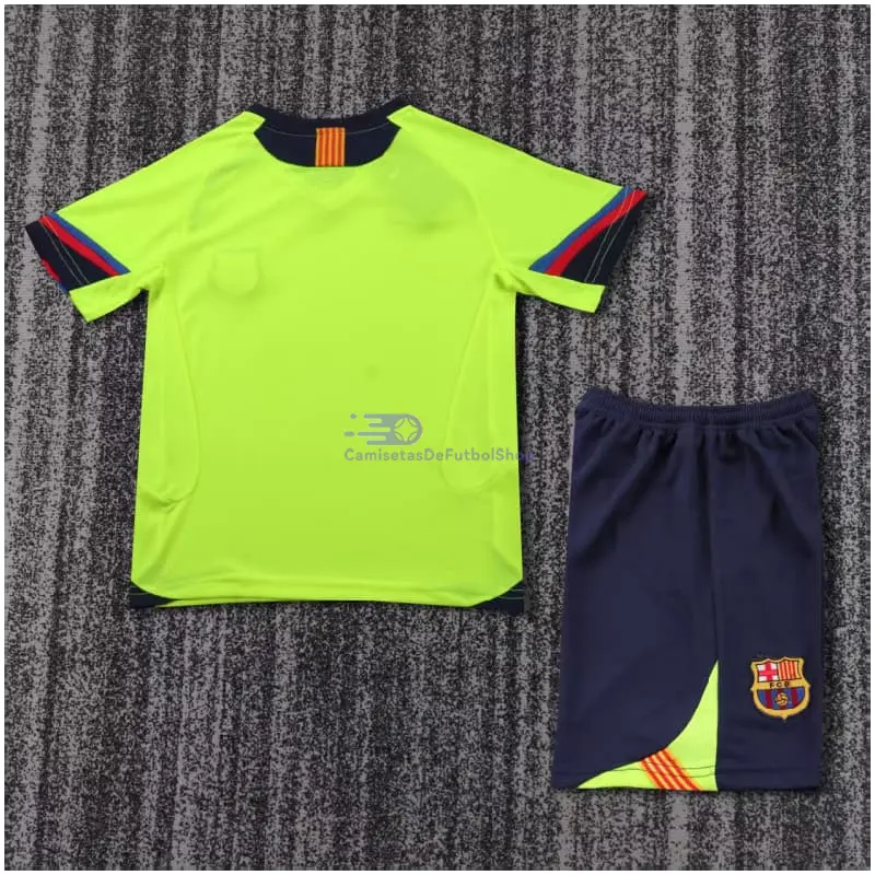 Camiseta Barcelona 2005/06 2ª Equipación Retro Niño Kit