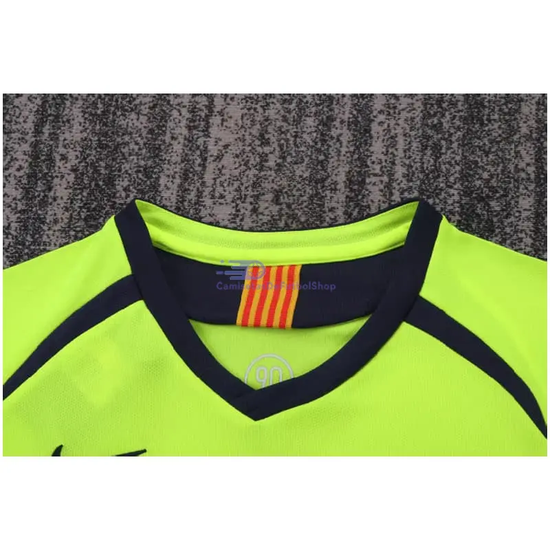 Camiseta Barcelona 2005/06 2ª Equipación Retro Niño Kit
