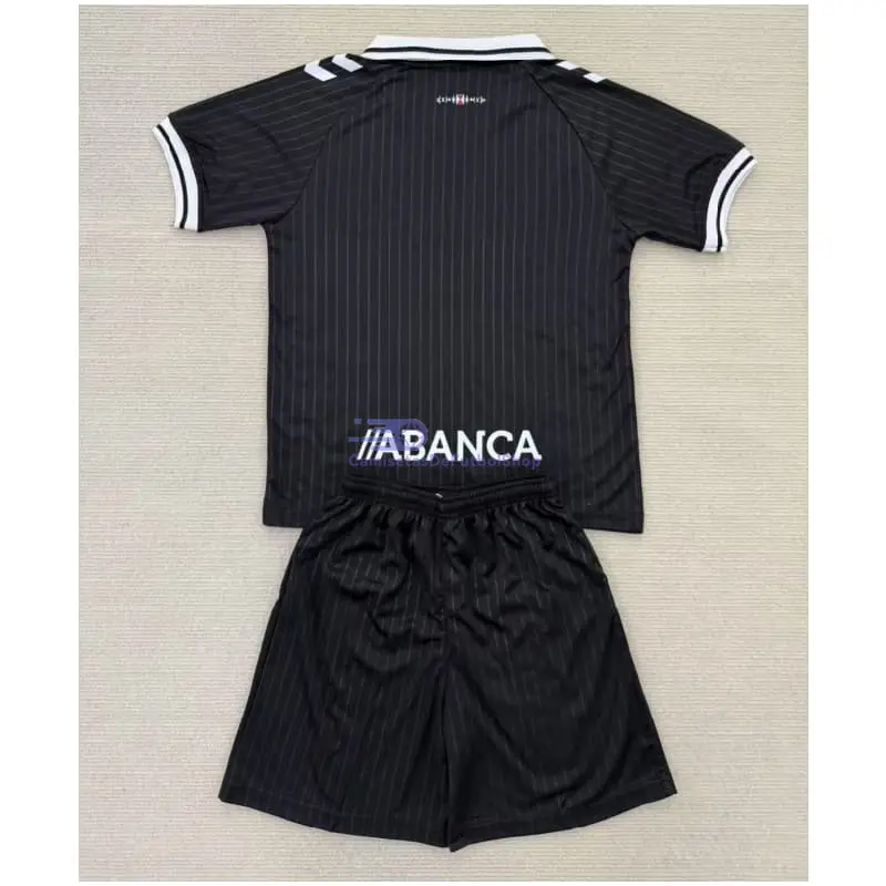 Camiseta Celta De Vigo 2025 Negro Especial Edición Niño Kit