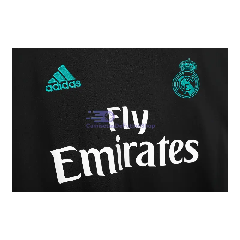 Camiseta Real Madrid 2017/18 2ª Equipación Retro ML