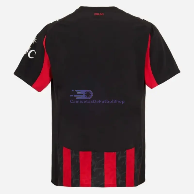 Camiseta AC Milan 1ª Equipación 2025/2026 Rojo/Negro