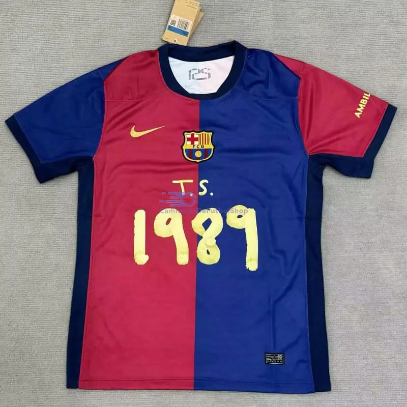 Camiseta Barcelona x T.S. 1989 Rojo/Azul 2024/2025
