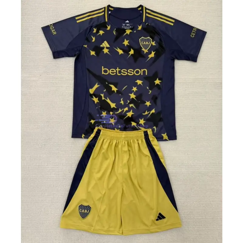 Camiseta Boca Juniors 2025/2026 3ª Equipación Niño Kit Azul Marino