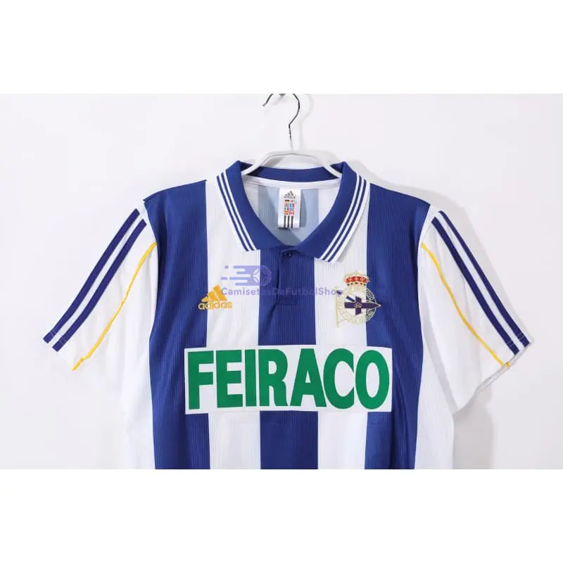 Camiseta Deportivo de La Coruña 1999/00 1ª Equipación Retro
