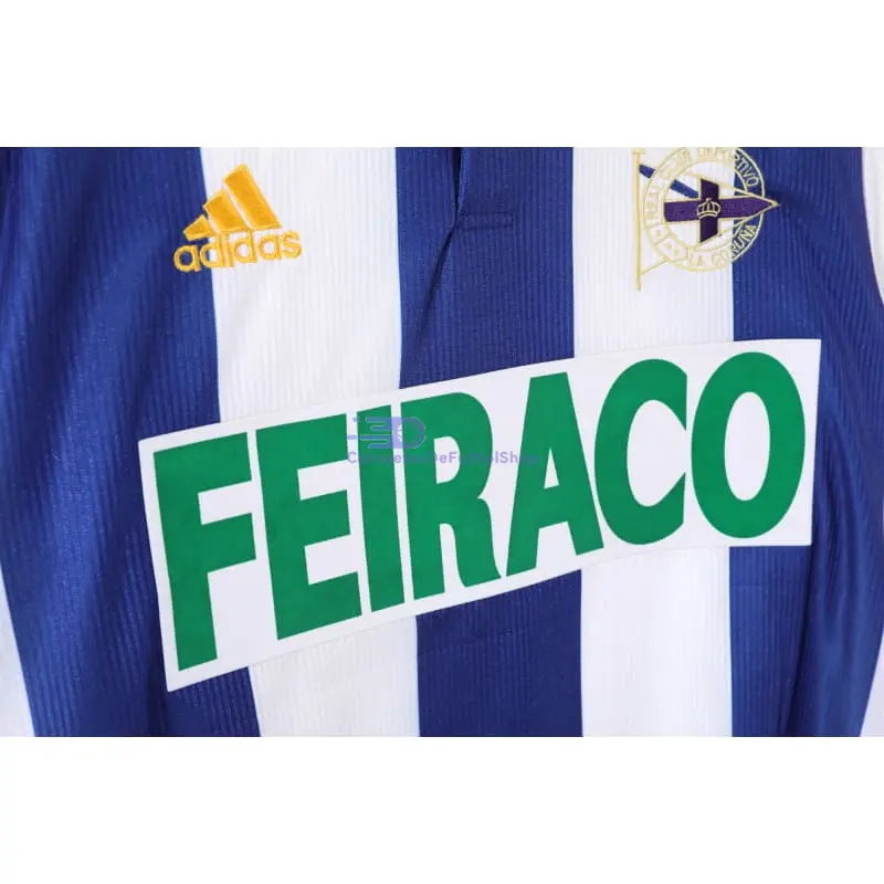 Camiseta Deportivo de La Coruña 1999/00 1ª Equipación Retro