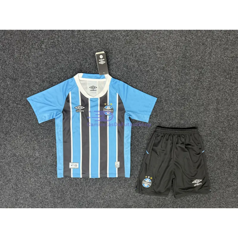 Camiseta Gremio 2025/2026 1ª Equipación Niño Kit Azul/Negro