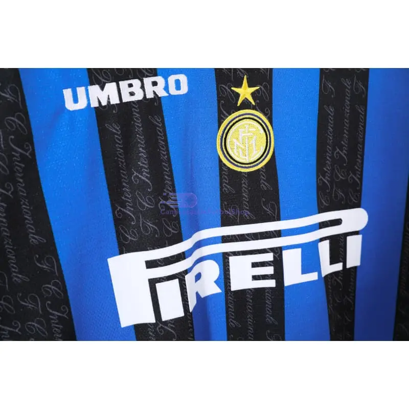Camiseta Inter de Milan 1997/98 1ª Equipación Retro