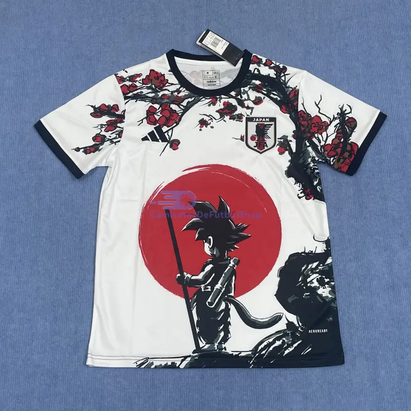 Camiseta Japón 2025 Blanco/Rojo Dragon Ball 