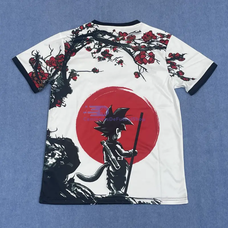 Camiseta Japón 2025 Blanco/Rojo Dragon Ball 
