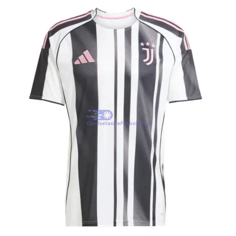 Camiseta Juventus 1ª Equipación  2025/2026 Negro/Blanco 