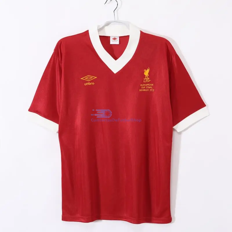 Camiseta Liverpool 1978/79 1ª Equipación Retro