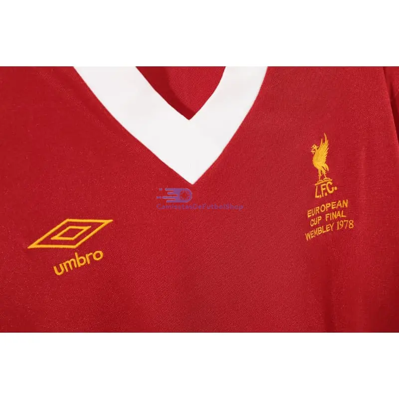 Camiseta Liverpool 1978/79 1ª Equipación Retro