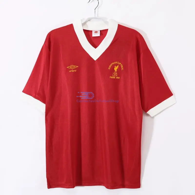 Camiseta Liverpool 1980/81 1ª Equipación Retro