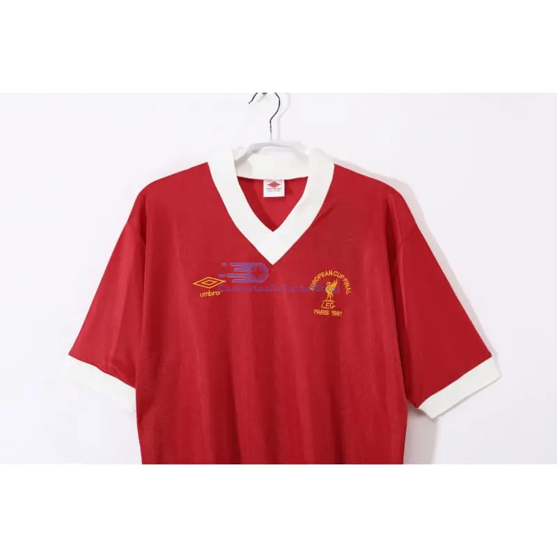 Camiseta Liverpool 1980/81 1ª Equipación Retro