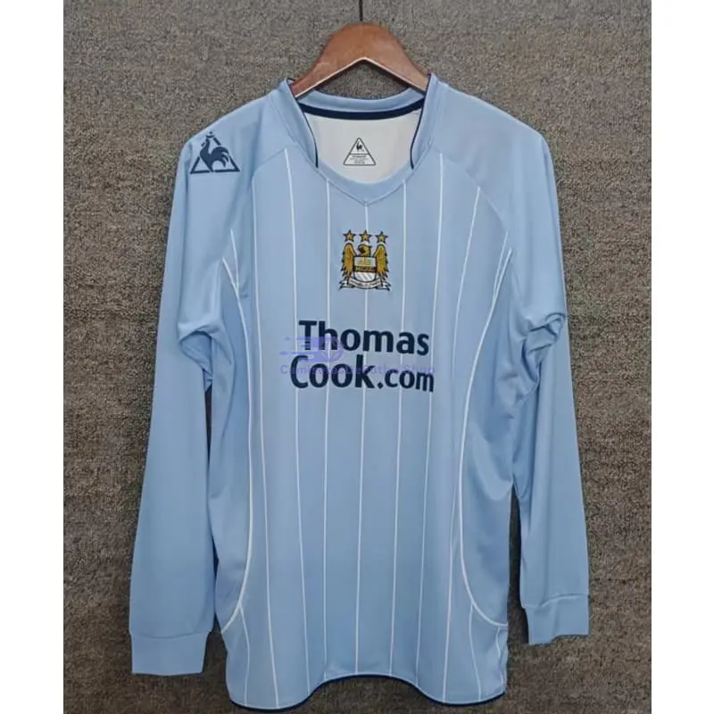 Camiseta Manchester City 2007/08 2ª Equipación Retro ML