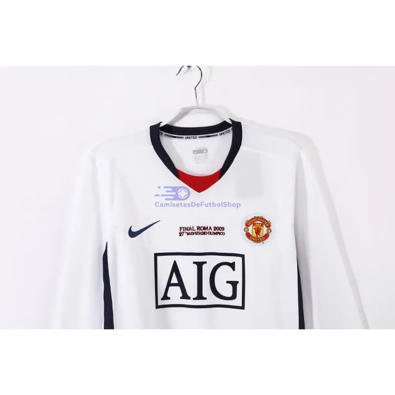 Camiseta Manchester United 2008/09 2ª Equipación Retro ML