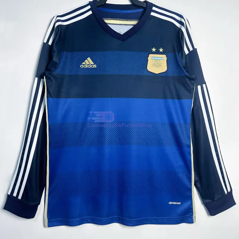 Camiseta Argentina 2014 2ª Equipación Retro ML