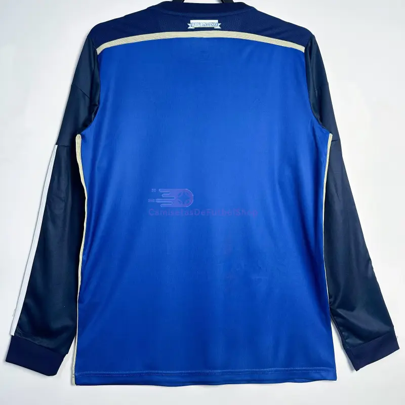 Camiseta Argentina 2014 2ª Equipación Retro ML