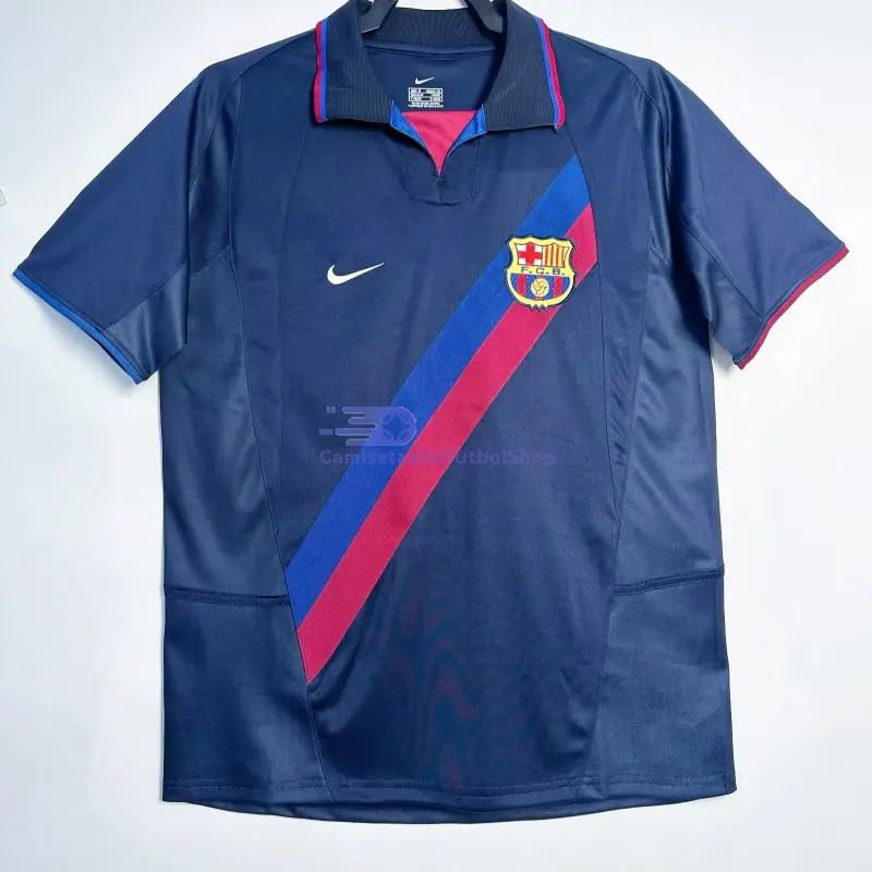 Camiseta Barcelona 2002/03 3ª Equipación Retro