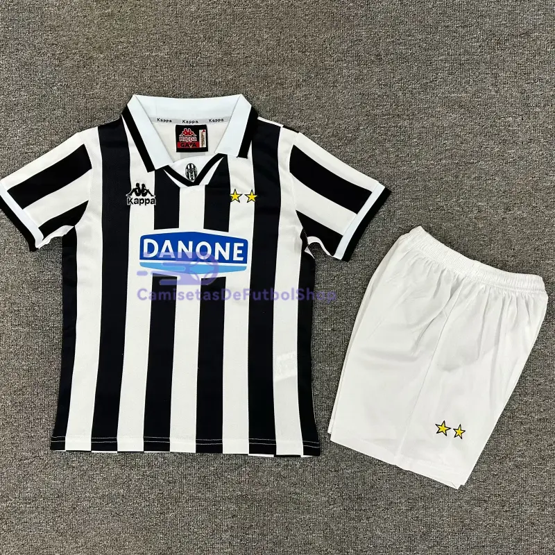 Camiseta Juventus 1994/95 1ª Equipación Retro Niño Kit