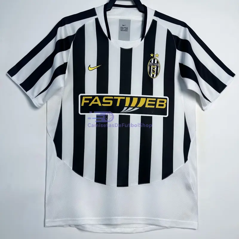 Camiseta Juventus 2003/04 1ª Equipación Retro