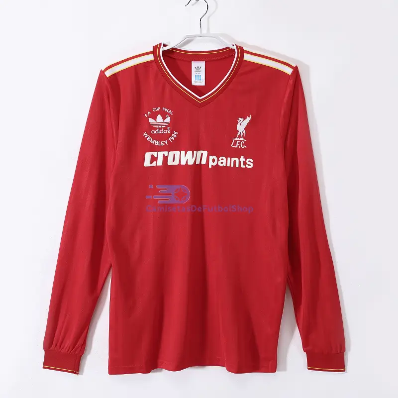 Camiseta Liverpool 1986/87 1ª Equipación Retro ML