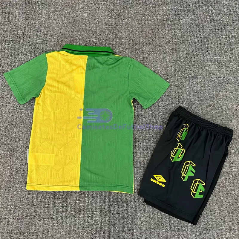 Camiseta Manchester United 1992/94 2ª Equipación Retro Niño Kit
