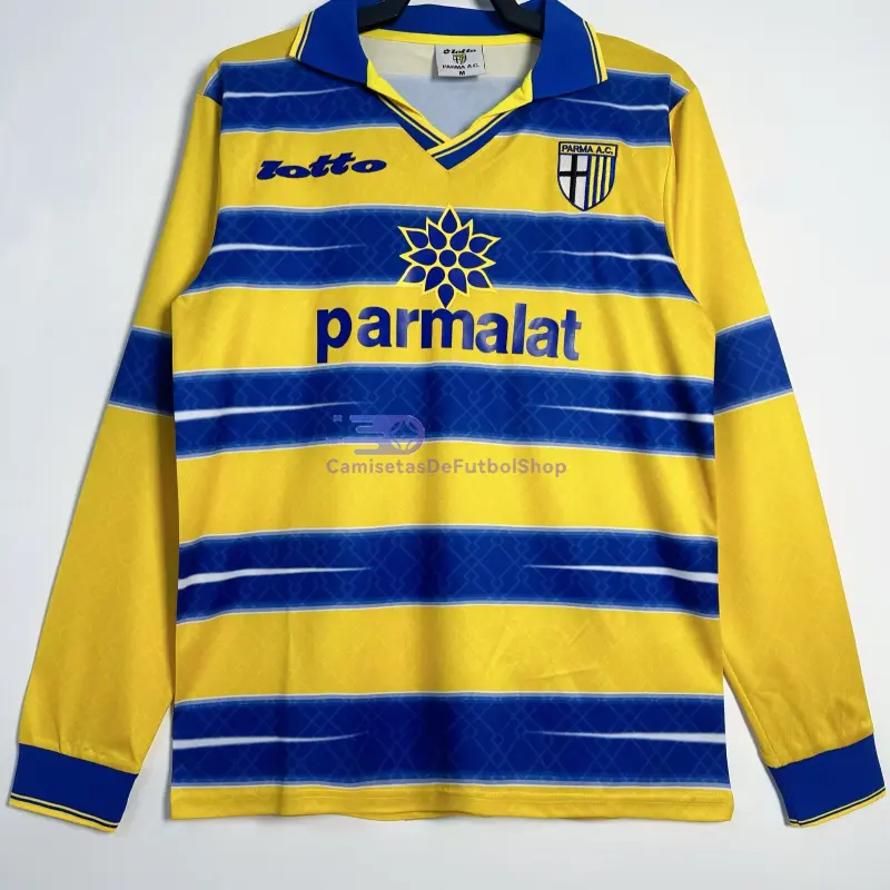 Camiseta Parma Calcio 1998/99 1ª Equipación Retro ML