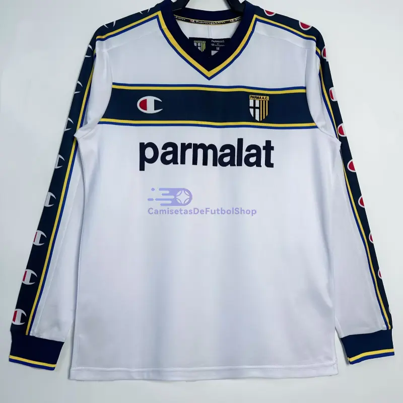 Camiseta Parma Calcio 2002/03 2ª Equipación Retro ML