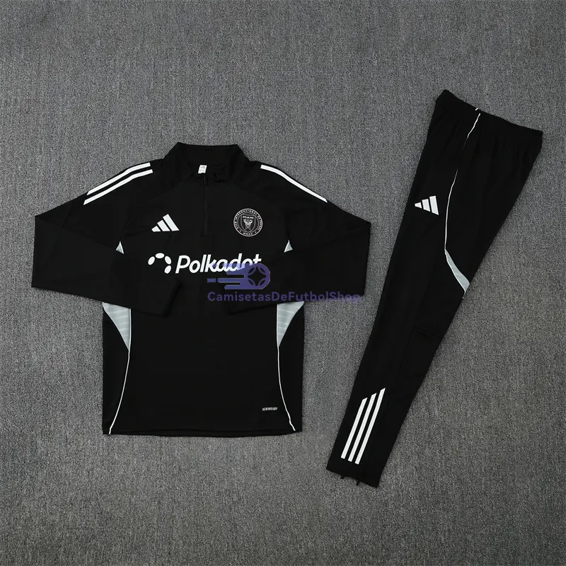 Sudadera De Entrenamiento Inter Miami Negro 2025/2026 Kit