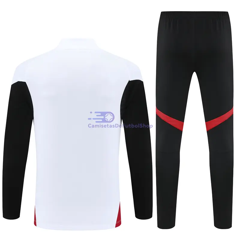 Sudadera De Entrenamiento Manchester United Blanco 2025/2026 Kit
