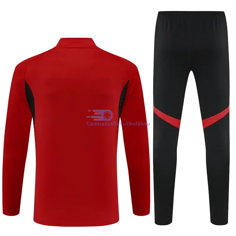 Sudadera De Entrenamiento Manchester United Rojo 2025/2026 Kit