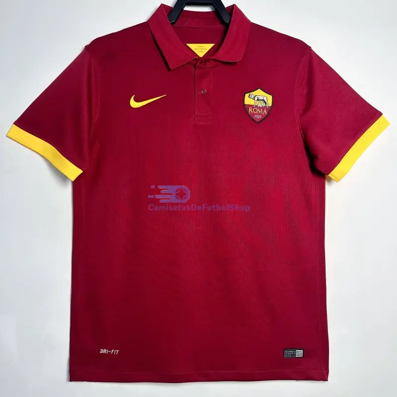 Camiseta AS Roma 2014/15 1ª Equipación Retro Rojo