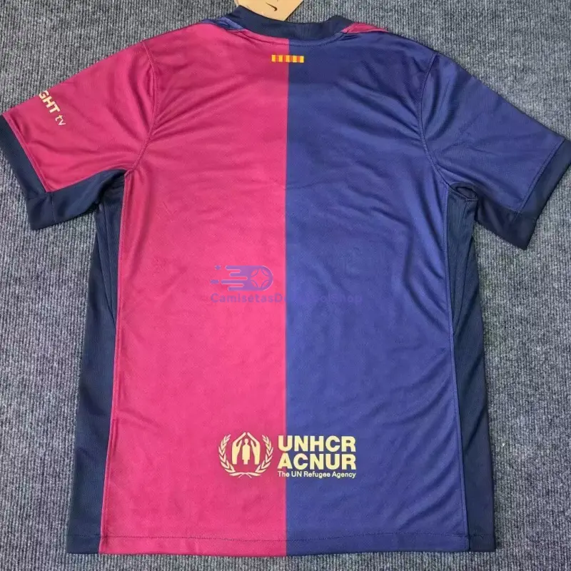 Camiseta Barcelona x Travis Scott Limited Edition 2024/2025 1ª Equipación Azul/Rojo