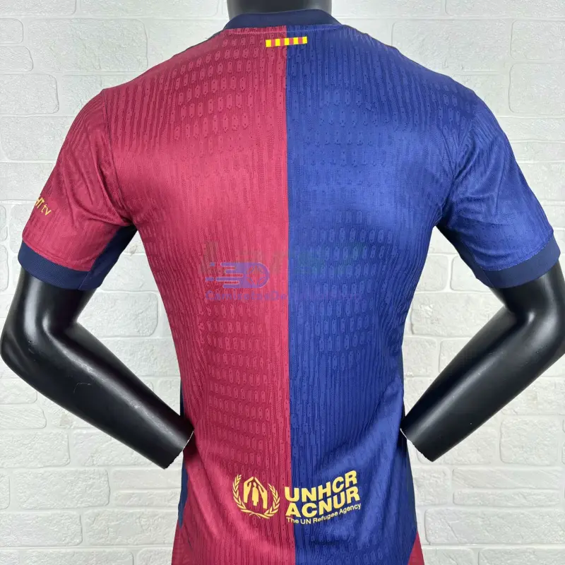 Camiseta Barcelona x Travis Scott Limited Edition 1ª Equipación 2024/2025 Azul/Rojo (EDICIÓN JUGADOR)