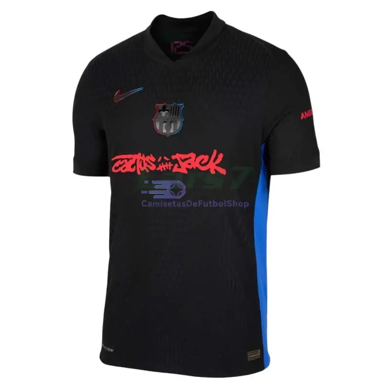 Camiseta Barcelona x Travis Scott Limited Edition 2024/2025 2ª Equipación Negro