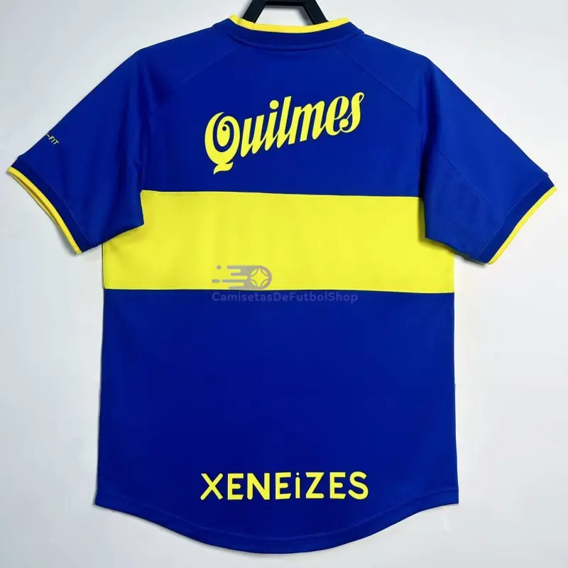 Camiseta Boca Juniors 2000/01 1ª Equipación Retro Azul/Amarillo