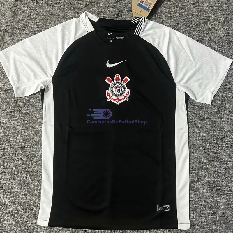 Camiseta Corinthians 2025/2026 2ª Equipación Negro