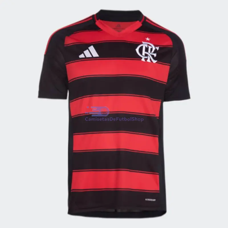 Camiseta Flamengo 2025/2026 1ª Equipación Rojo/Negro