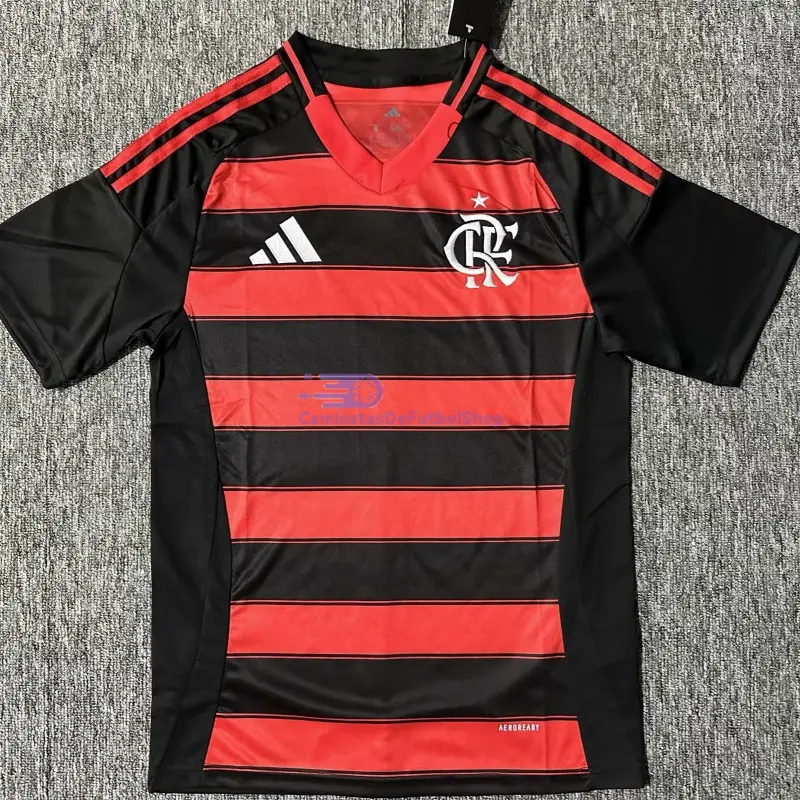 Camiseta Flamengo 2025/2026 1ª Equipación Rojo/Negro