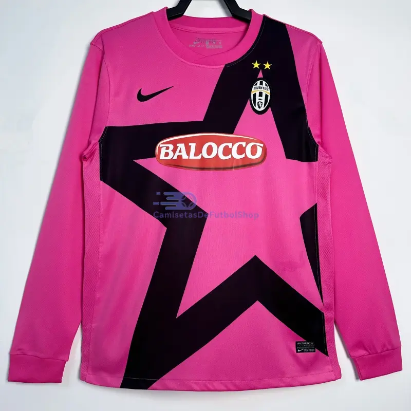 Camiseta Juventus 2011/12 2ª Equipación Retro ML Rosa