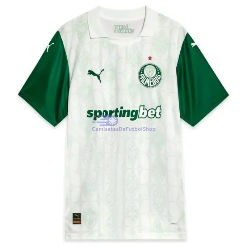 Camiseta Palmeiras 2025/2026 2ª Equipación Blanco