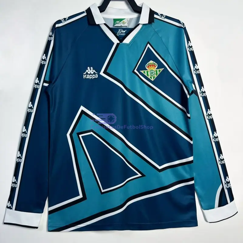 Camiseta Real Betis 1995/97 2ª Equipación Retro ML Azul