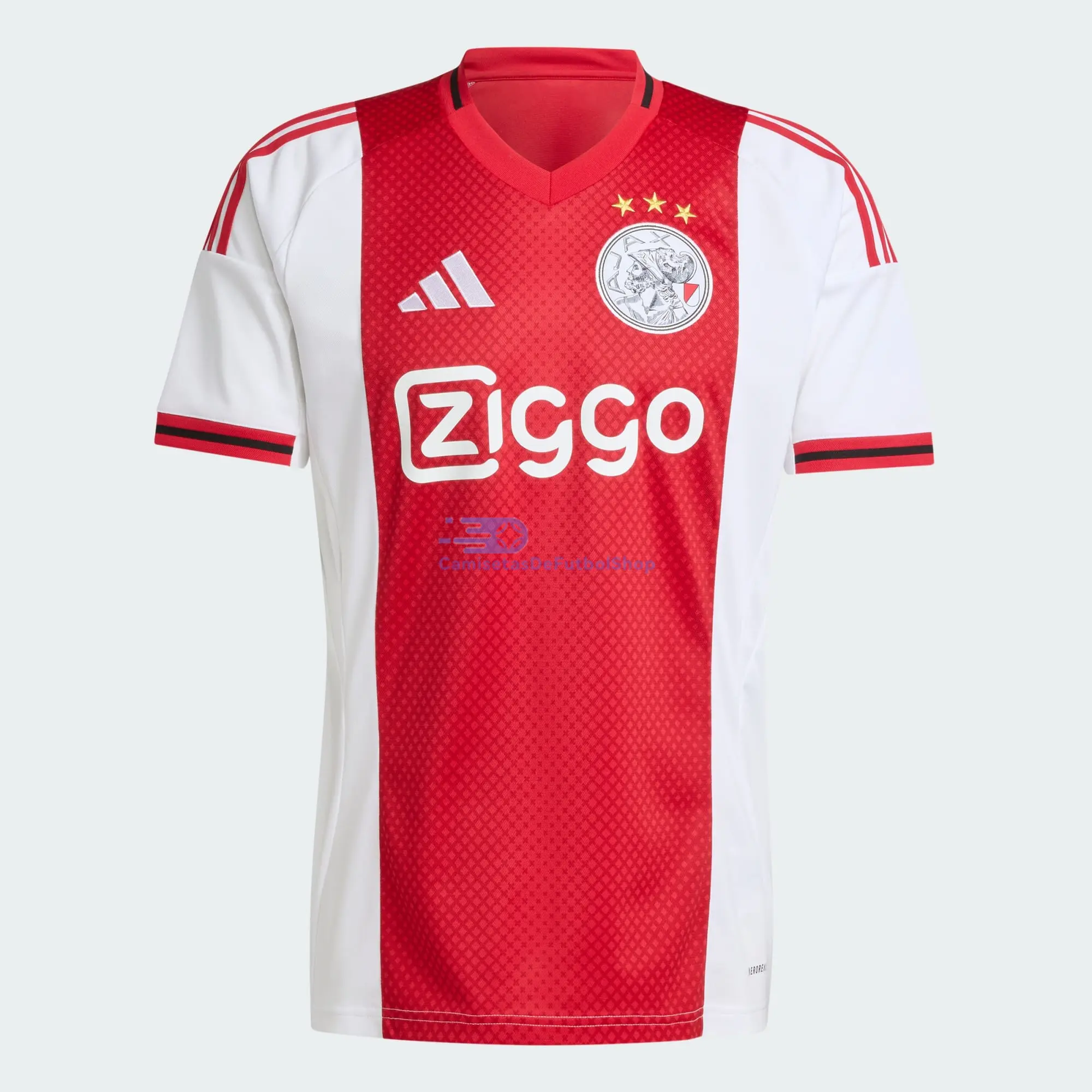Camiseta Ajax 2025/2026 1ª Equipación Rojo/Blanco